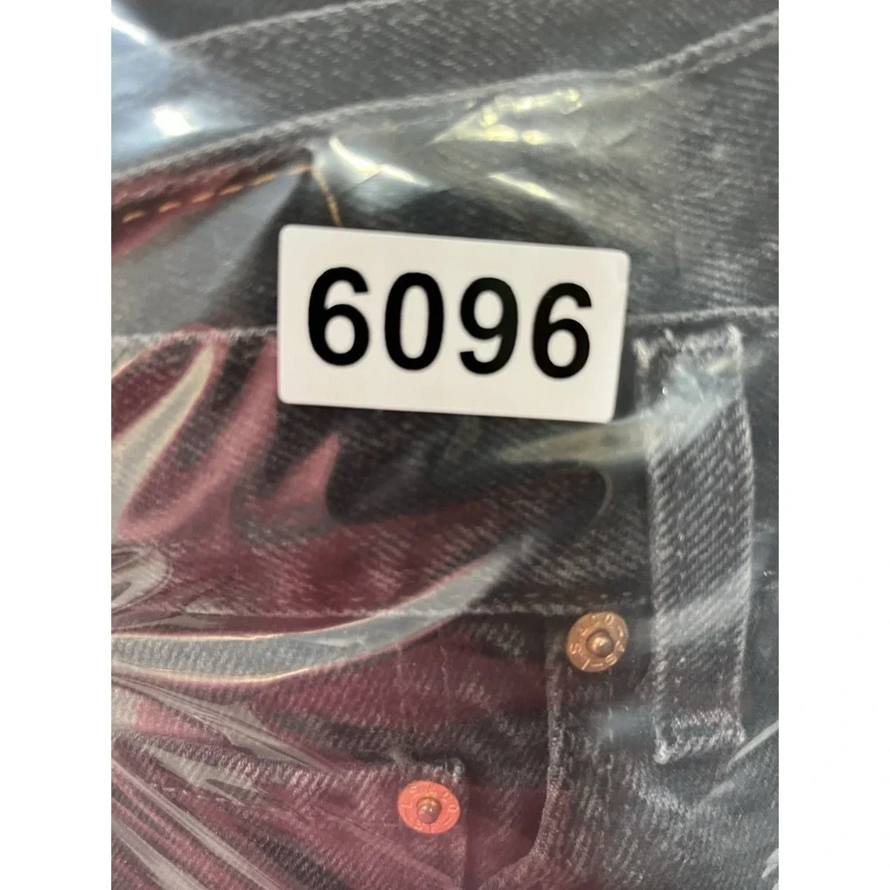 Vintage Levis 505 Jeans Mens 36x30 Black Straight Regular Fit Y2K